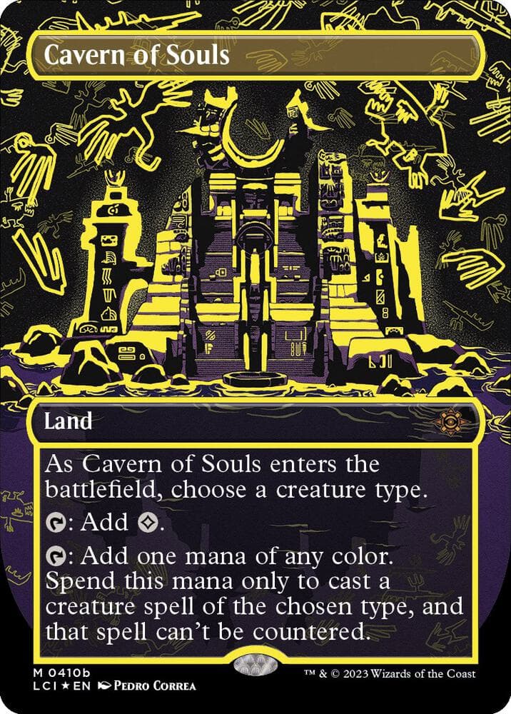 Cavern of Souls (Neon Yellow)